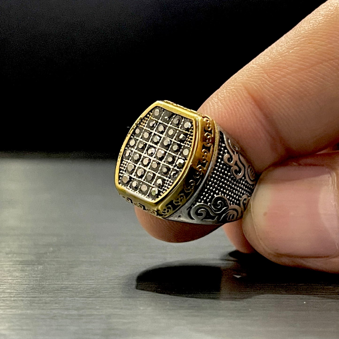 buy silver ring for boys online in pakistan