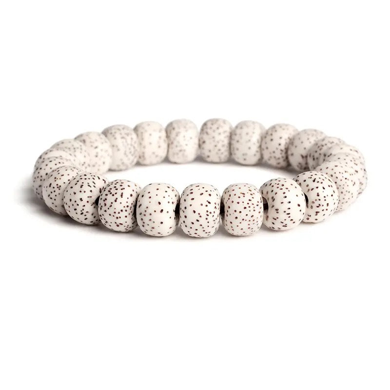 Natural white star sea beads bracelet for men women in pakistan