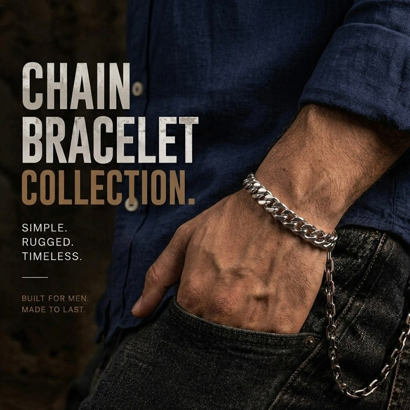 Premium Stainless Steel Bracelets For Men In Pakistan