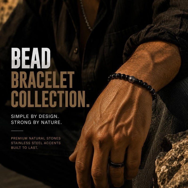 Premium Beads Bracelet For Men In Pakistan