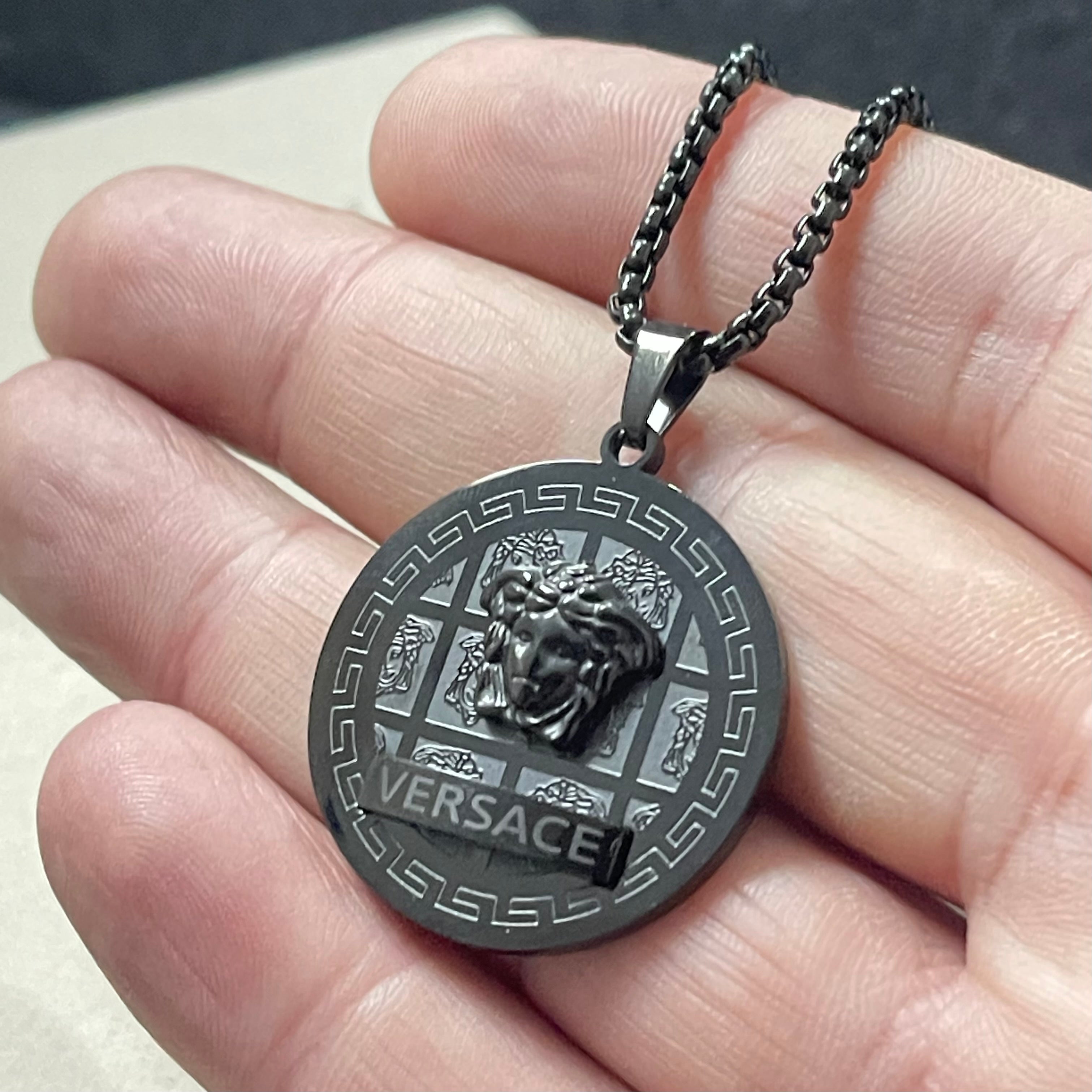 Premium Medusa Pendant Necklace for Men Women Online In Pakistan The Dapper Shop