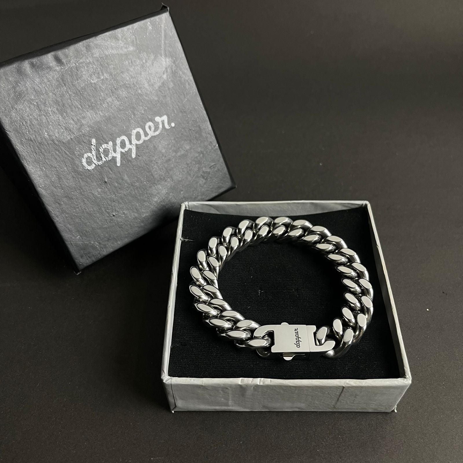 15mm heavy stainless steel chain bracelet for men Pakistan