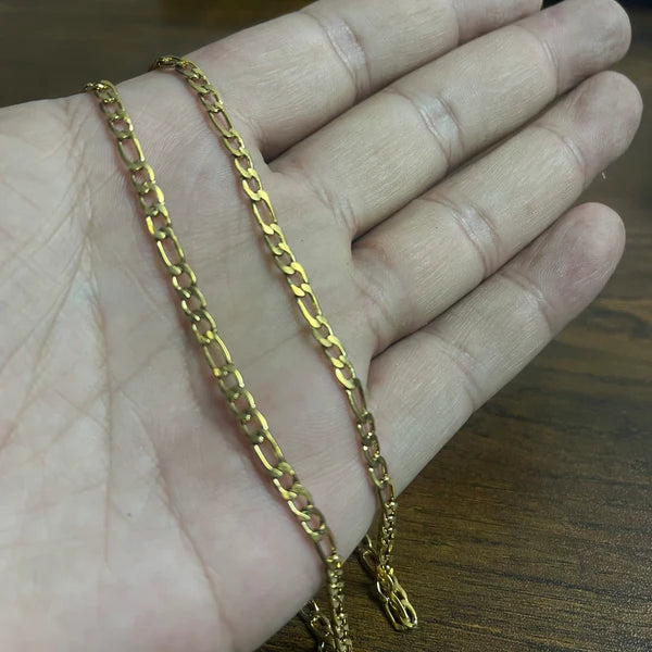 3mm Figaro Neck Chain For Men