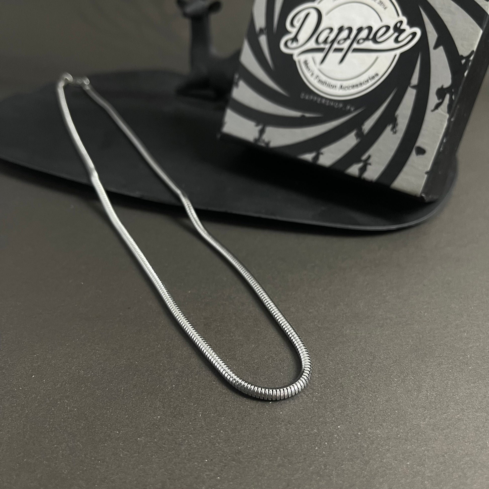 3mm round snake neck chain for men women online in Pakistan