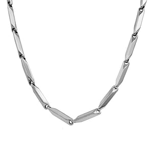 3mm stainless steel rice neck chain for men and boys in pakistan