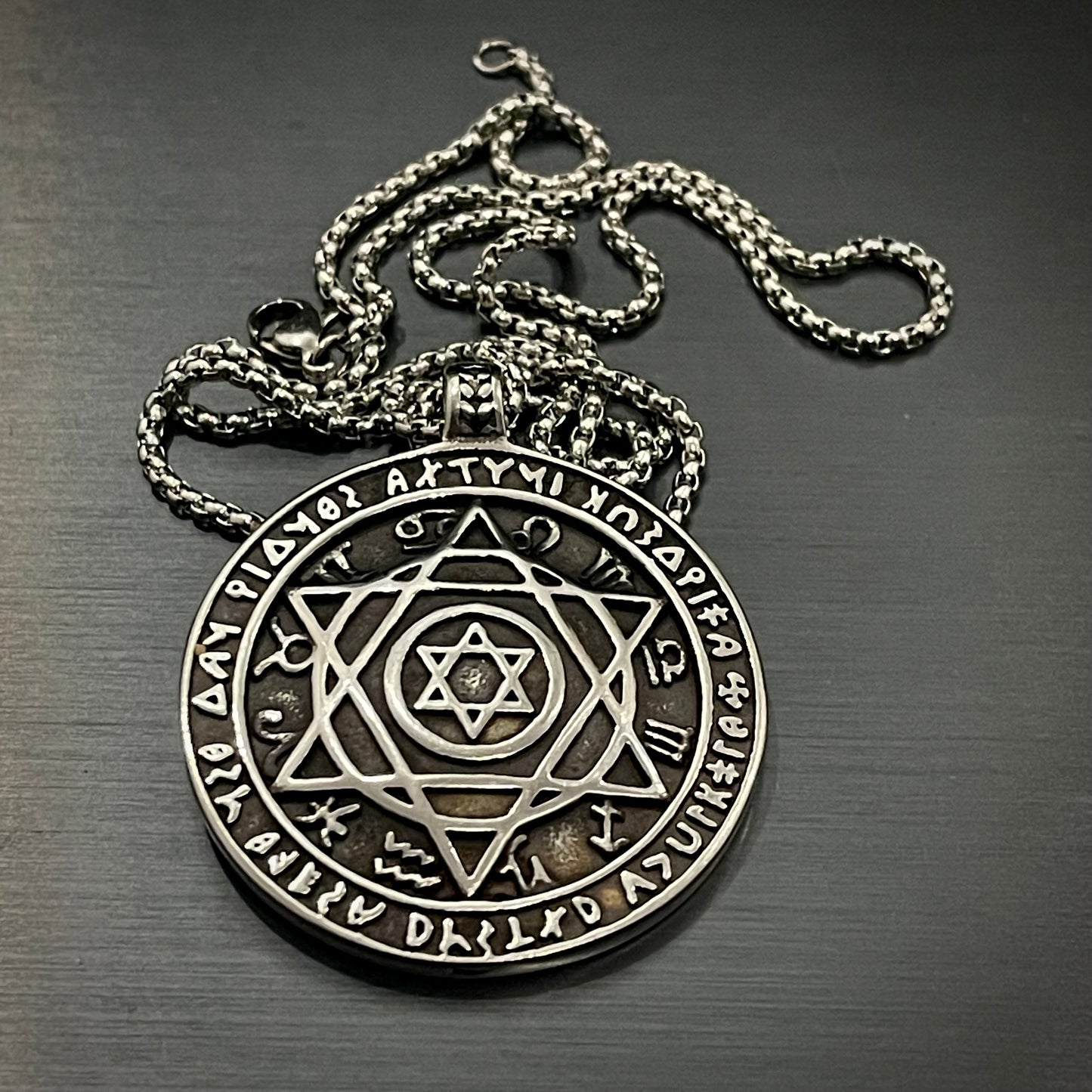 Vikings Coin Pendant Necklace For Men in Pakistan