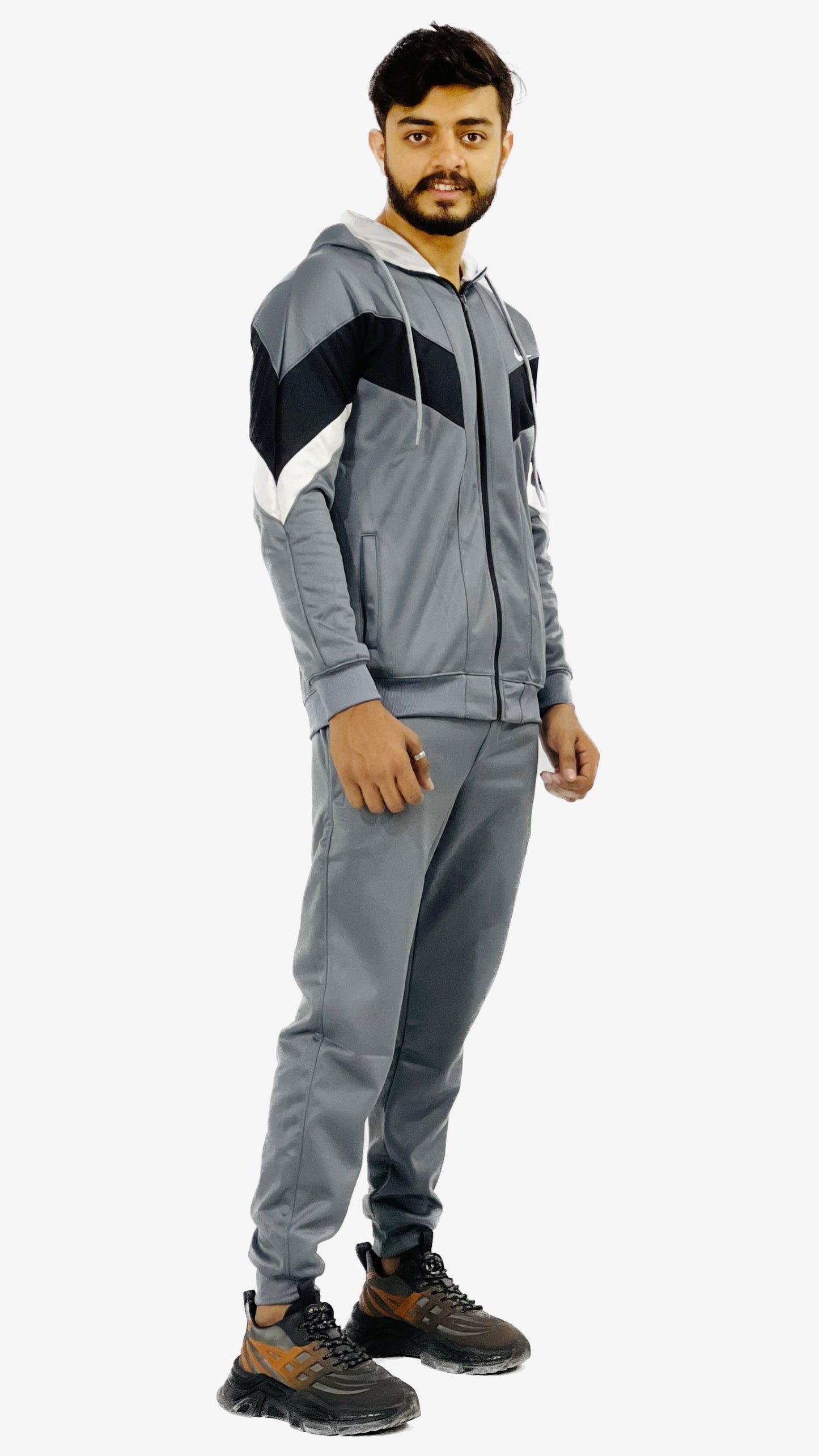 NK AthleticFlex Slim Fit Track Suit - Grey