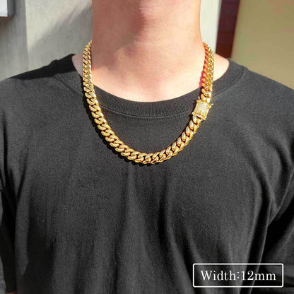 12mm icesout miami link neck chain for men in pakistan