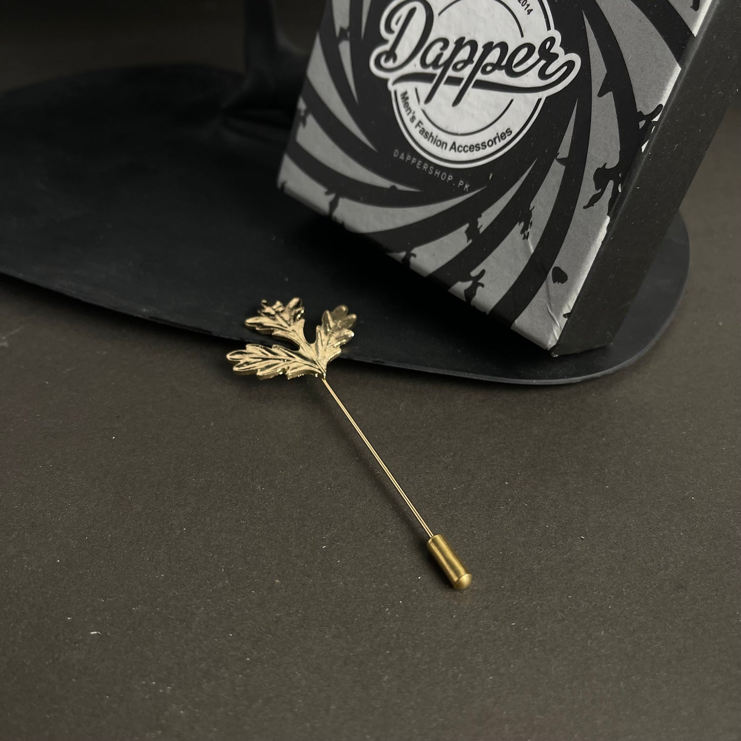 Golden Maple Leaf Lapel Pin