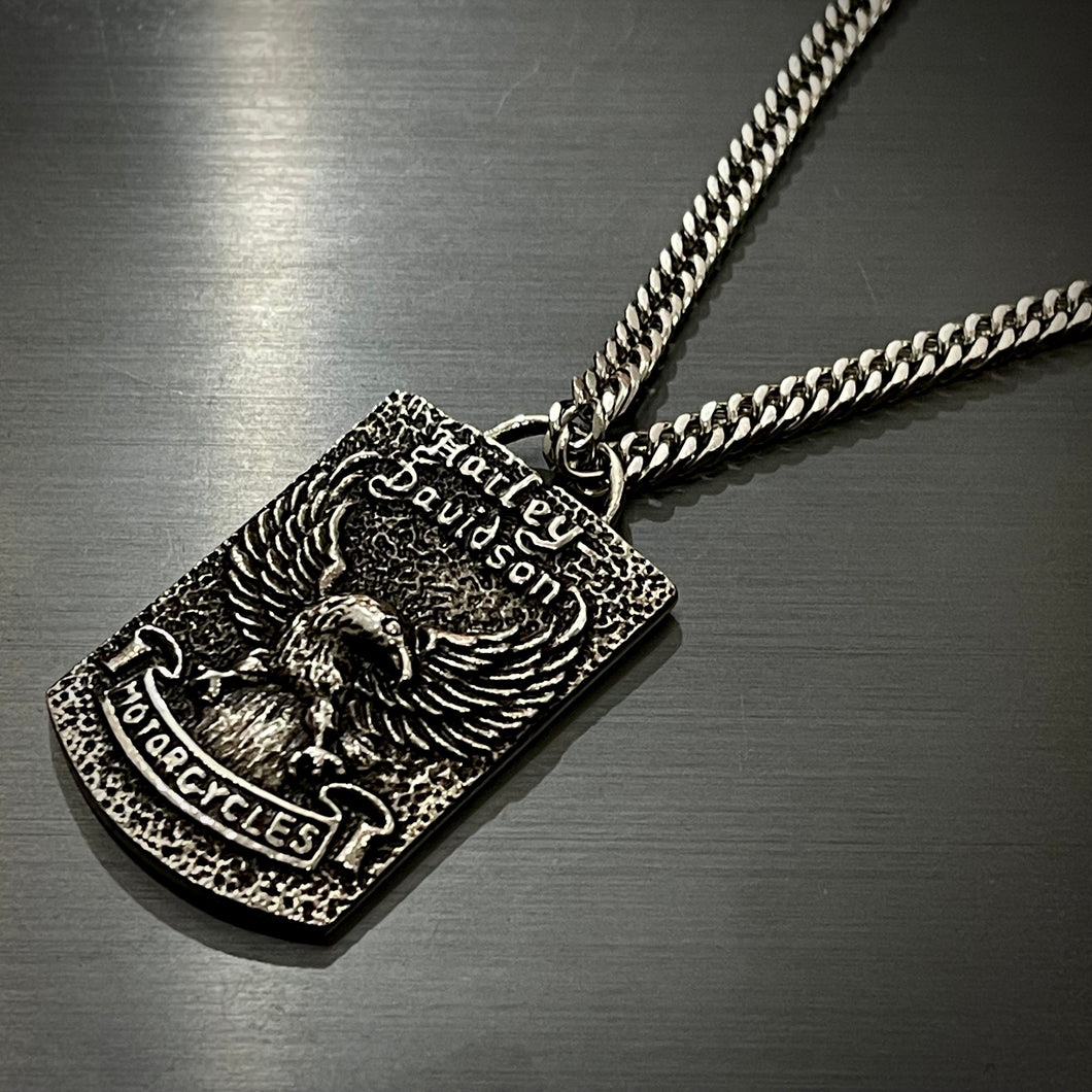 harley davidson bikers dogtag pendant necklace for men in pakistan