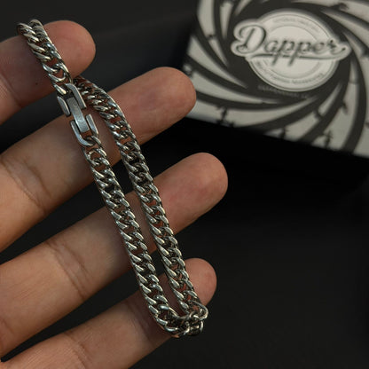 8mm premium cuban link bracelet for men in Pakistan
