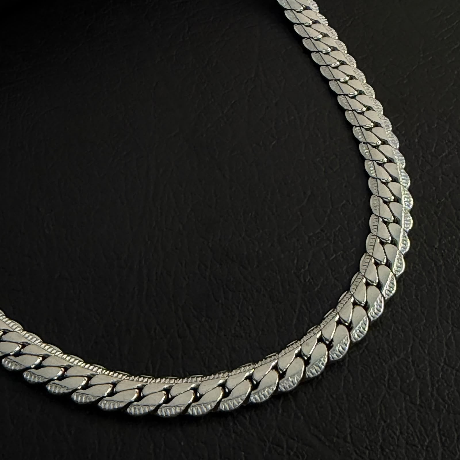 8mm silver miami link curb chain for men online in pakistan