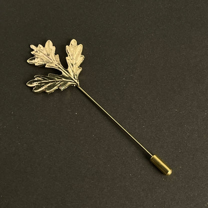 Golden Maple Leaf Lapel Pin