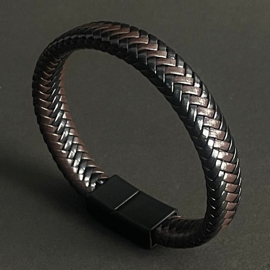 Smooth Wrap Brown Leather Bracelet