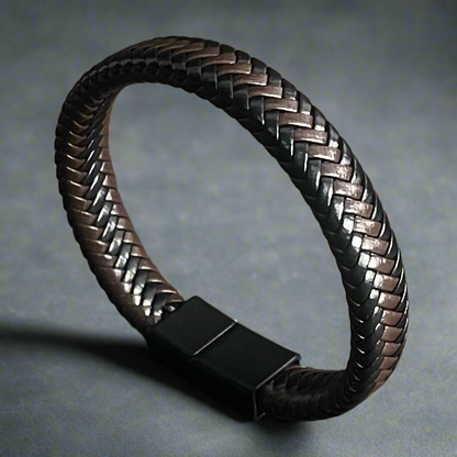 Smooth Wrap Brown Leather Bracelet