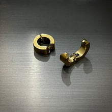Load image into Gallery viewer, Stainless Steel Golden Non-Piercing Magnetic Bali Stud Earring For Men online in Pakistan