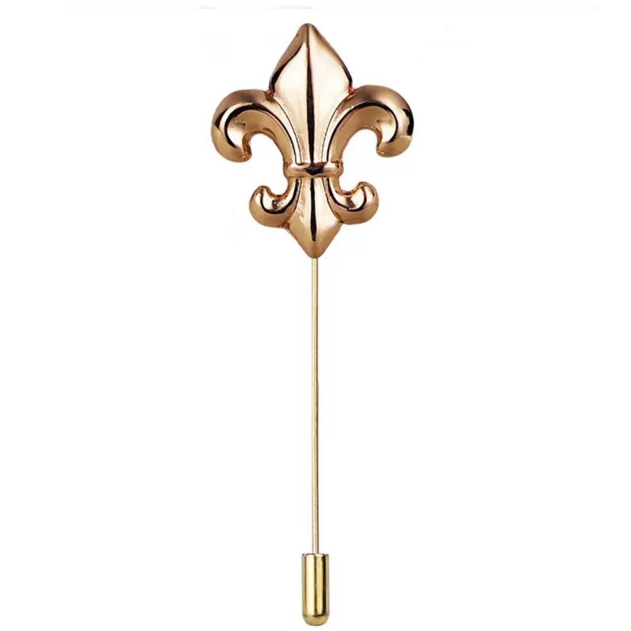 fleur de lis lapel pin brooch for groom wedding dress in pakistan