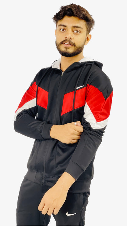 NK AthleticFlex Slim Fit Track Suit - Black