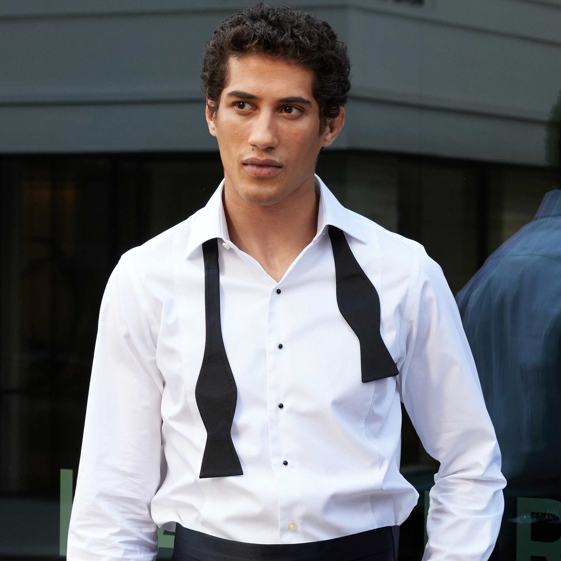 Black Self Bow Tie For Tuxedo Suit Self Bow Tie For Men Online