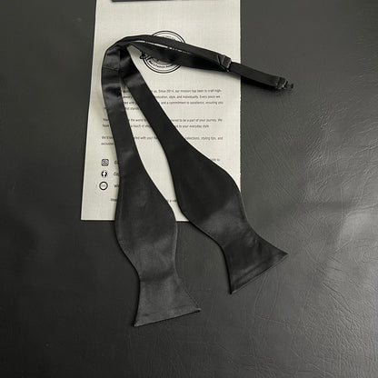 Black Self Bow Tie For Tuxedo Suit Online In Pakistan