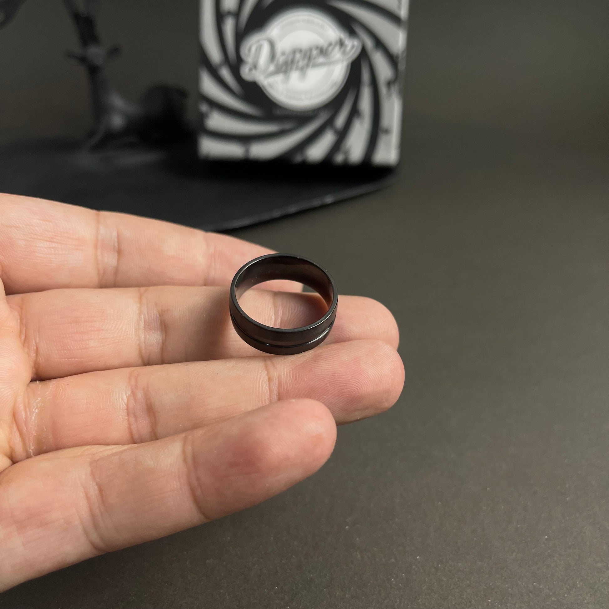 Black challa ring  for men online in Pakistan