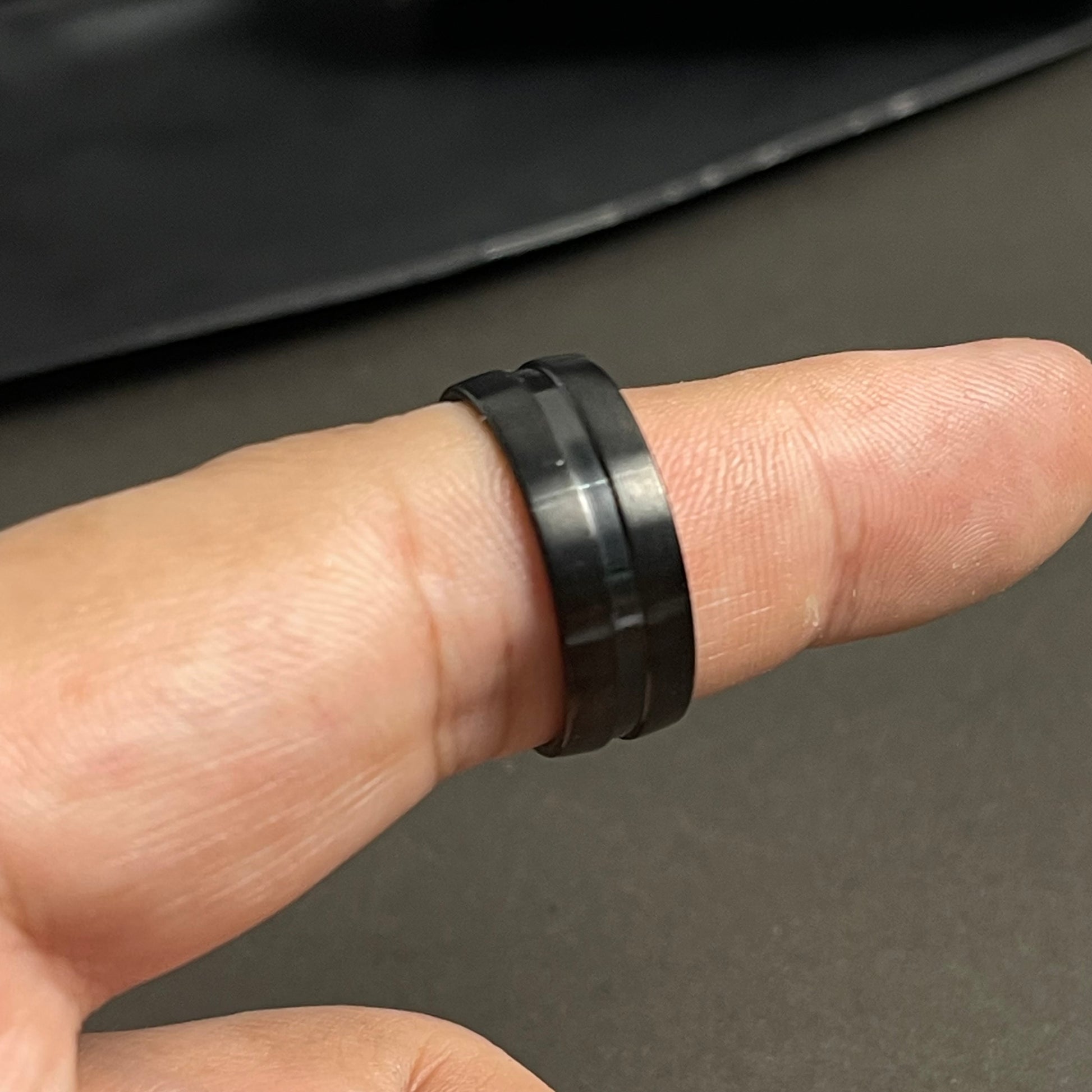Black challa ring  for men online in Pakistan