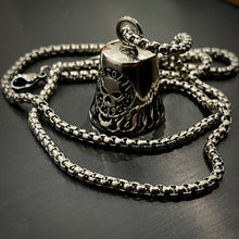 Load image into Gallery viewer, Harley Davidson Bell Pendant Necklace