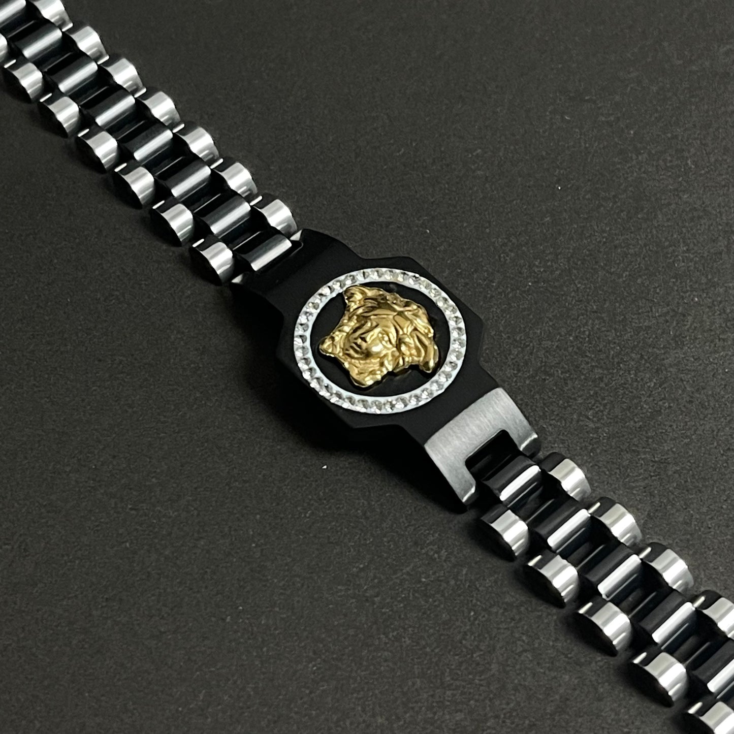 Black VRS Crown Jubilee Bracelet for Men