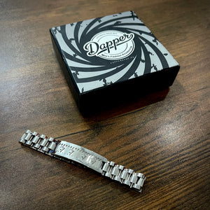 Silver RLX Crown Jubilee Bracelet for Men