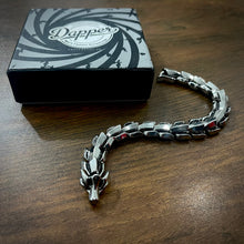 Load image into Gallery viewer, Vikings Dragon Biker&#39;s Chain Bracelet