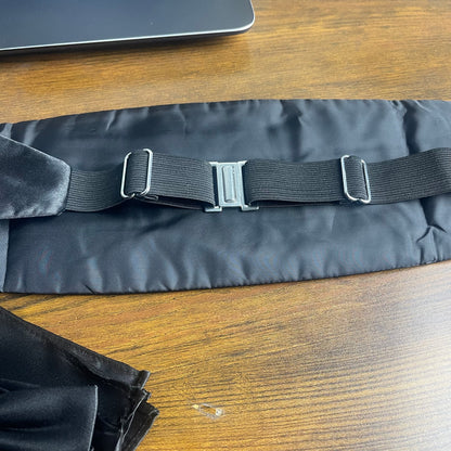 Black Cummerbund Set For Men (Premium)