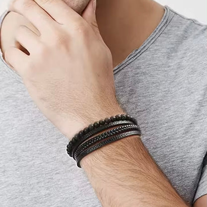 pure leather bracelet for men online in pakistan