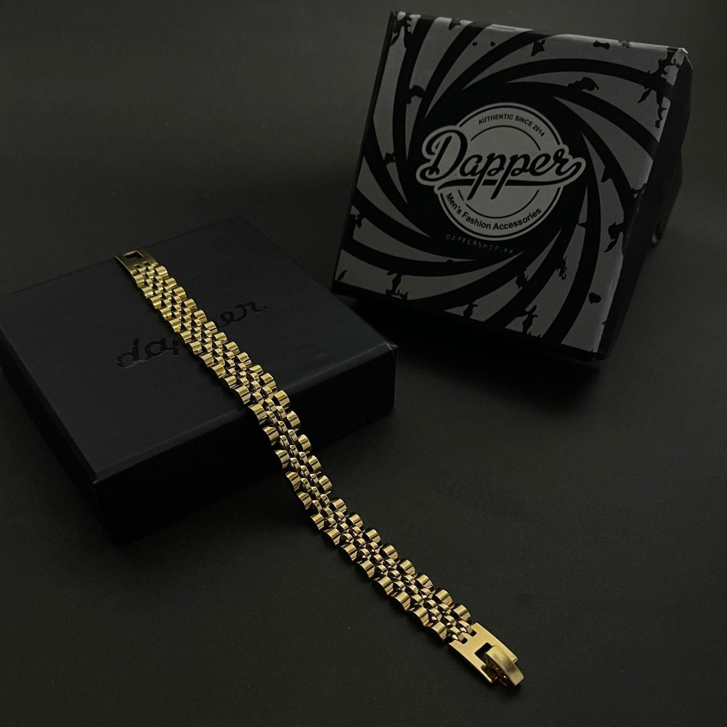 Golden rolex jubilee bracelet for men online in Pakistan
