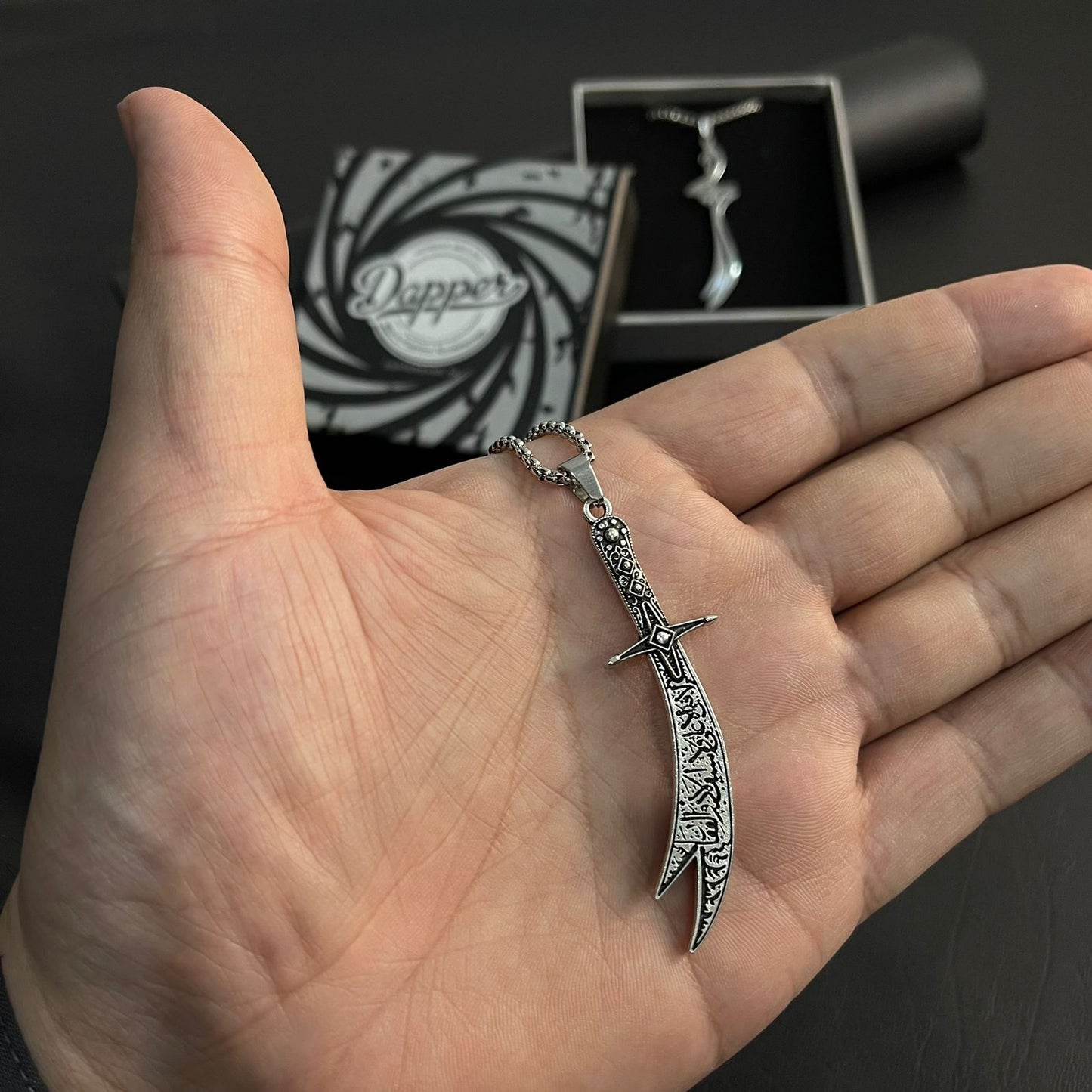 Hazrat Ali Zulfiqar Sword Pendant For Men Women Online In Pakistan