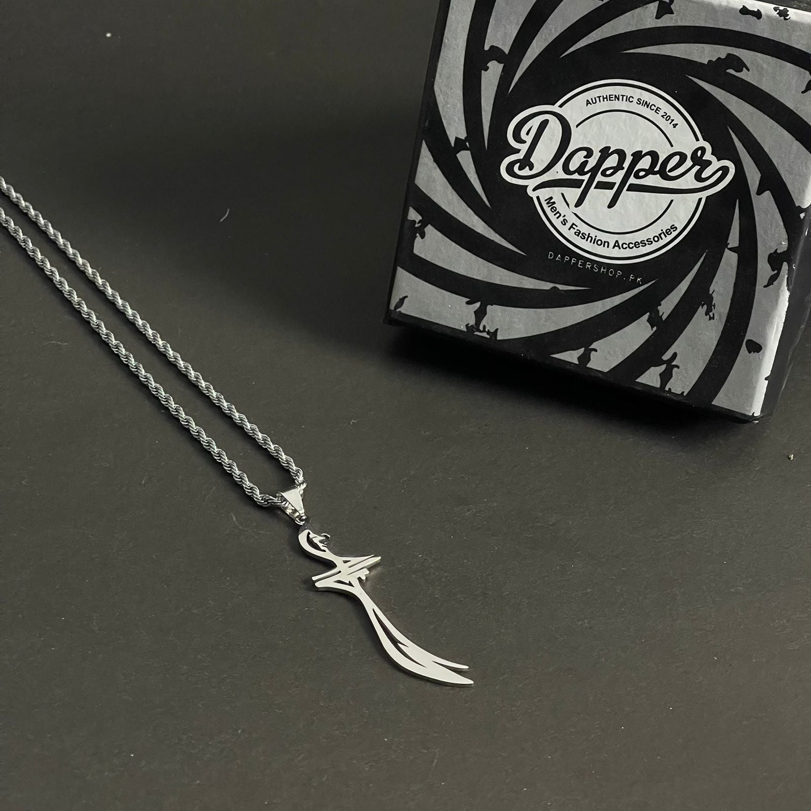 Hazrat Maula Ali Zulfiqar Sword Pendant For Men Online In Pakistan