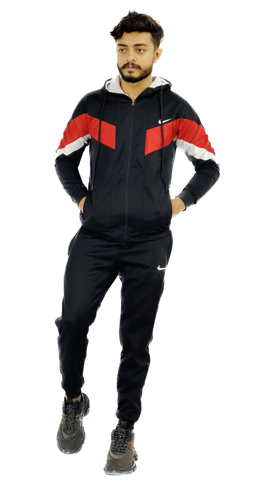 NK AthleticFlex Slim Fit Track Suit - Black