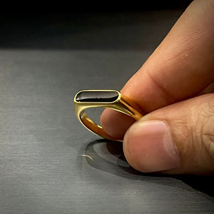 Italian 24k gold plated ring for men women in pakistan