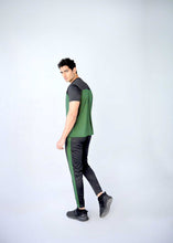 Load image into Gallery viewer, UA Green and Black Summer Dri Fit Track Suit