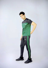 Load image into Gallery viewer, UA Green and Black Summer Dri Fit Track Suit