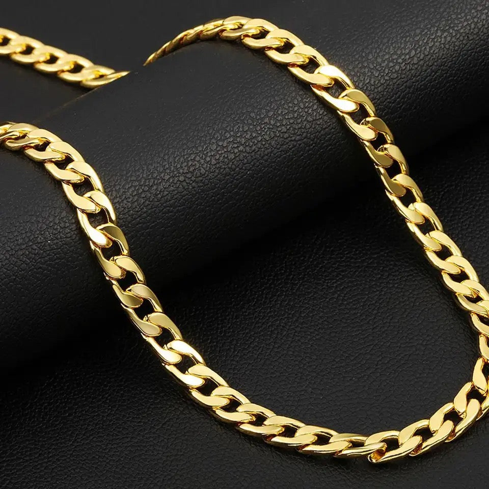 12 mm golden neck chain for men in pakistan