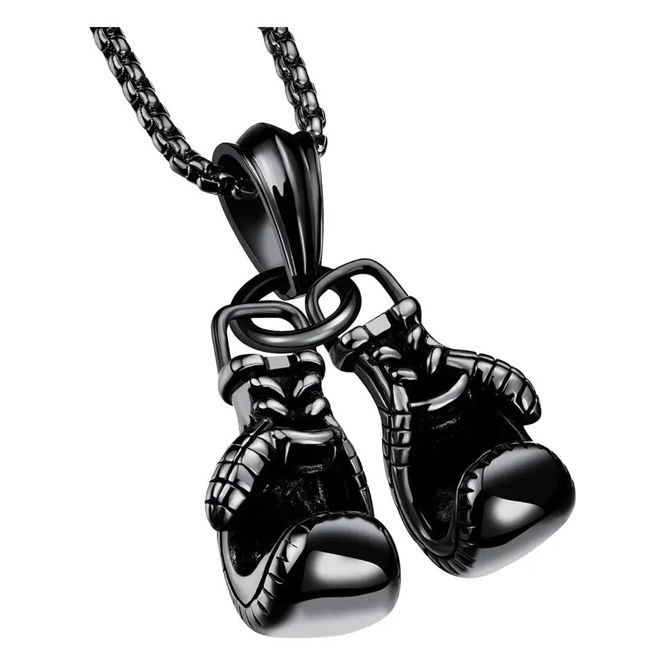 firness boxing gloves pendant necklace for men online in pakistan