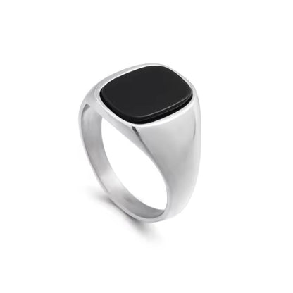 Italian Silver Stone Ring For Men Women Online In Pakistan