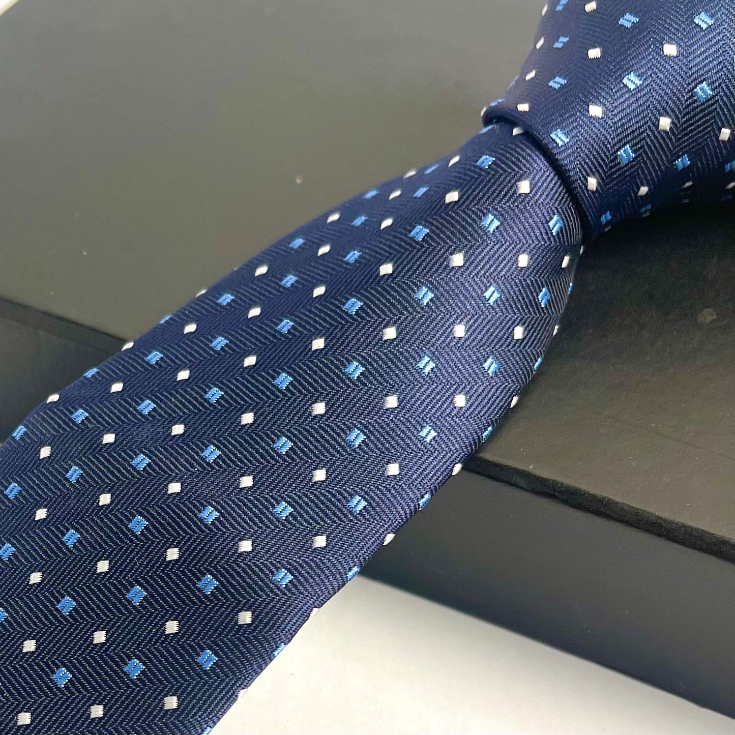 Navy Blue Neck Tie For Men Pakistan