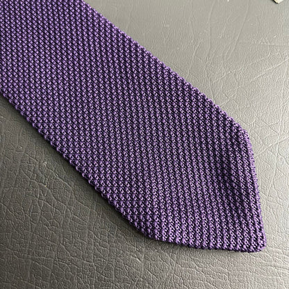 Premium purple Pointed Knitted Neck Tie in Pakistan