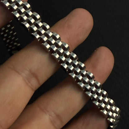 RLX presidential link Silver chain bracelet for men in Pakistan
