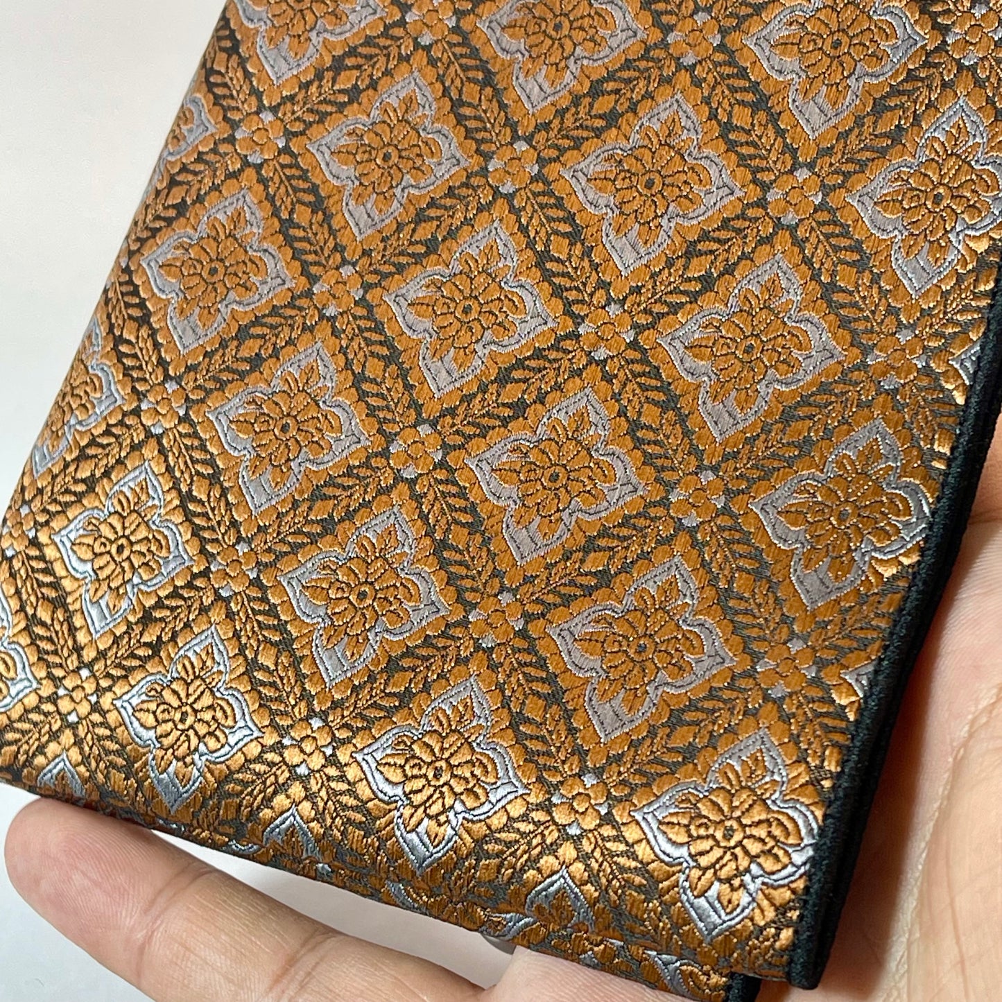 Rose Gold Floral Pattern Pocket Square handkerchief online in pakistan