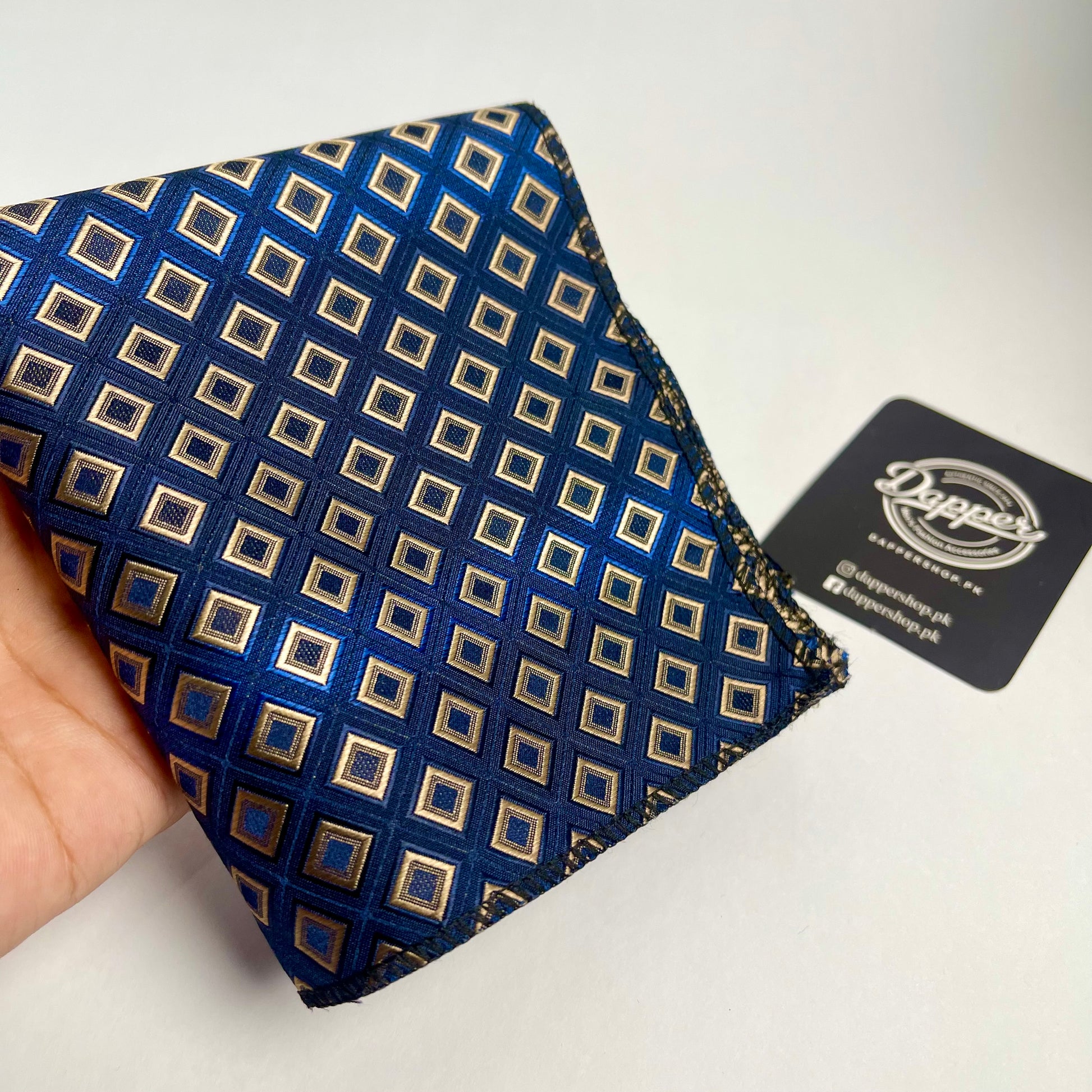 navy blue pocket square hankie in Pakistan