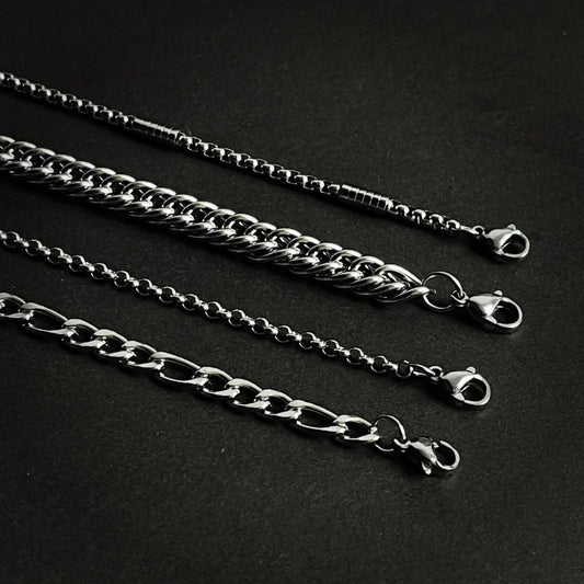 Pack of 4 Stainless Steel Bracelets For Men Deal3