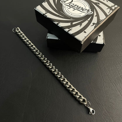 12mm Premium Stainless Steel Cuban Link Chain Bracelet For Men