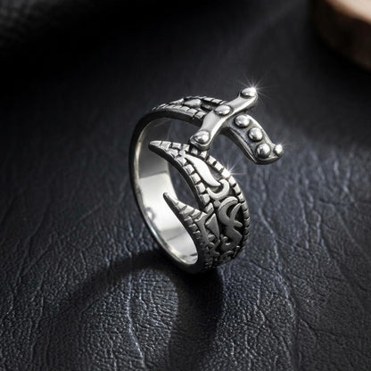 Zulfiqar Sword Ring For Men